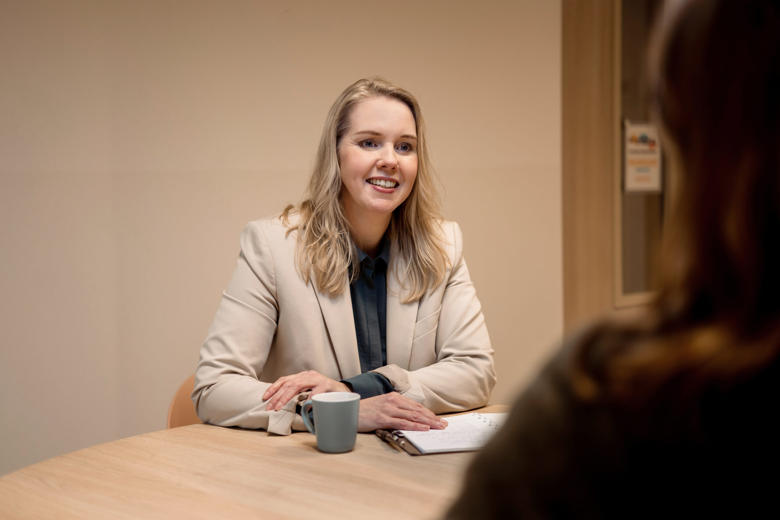 Elles Brockman in gesprek